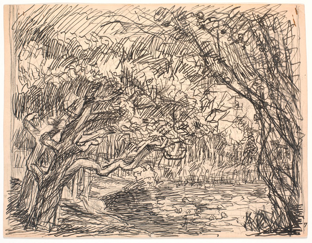 Et skogsvann av Fritz Syberg