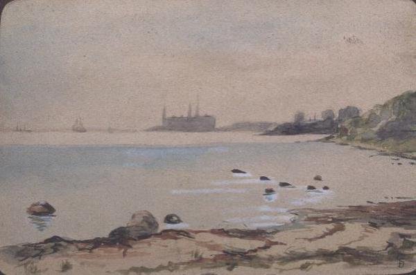 Stranden, Kronberg Helsinger av Fritz Syberg