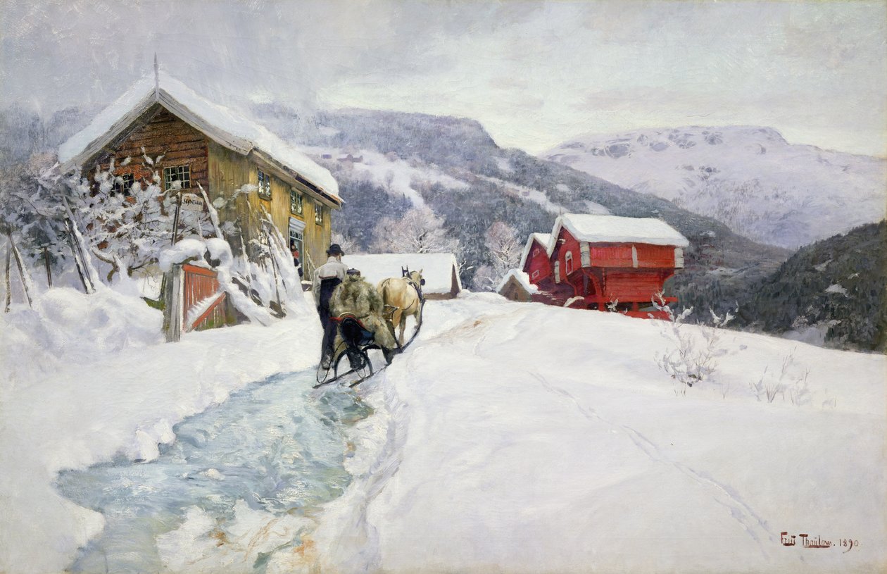 Trenerkro av Fritz Thaulow