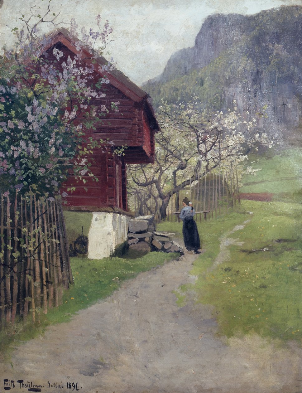 Fra Asker av Fritz Thaulow