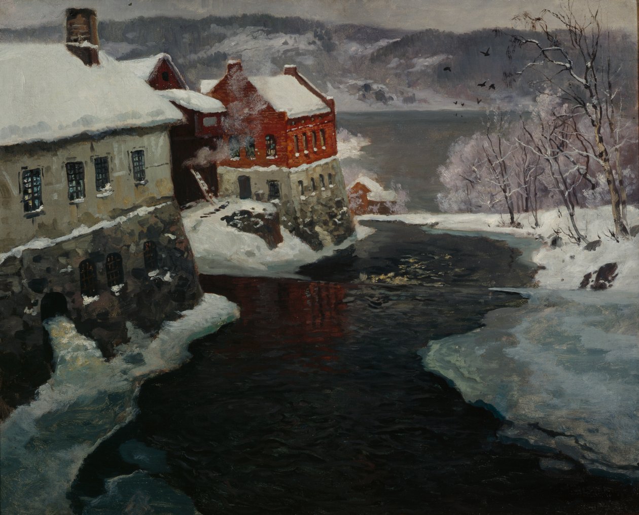 Fra Mesna av Fritz Thaulow