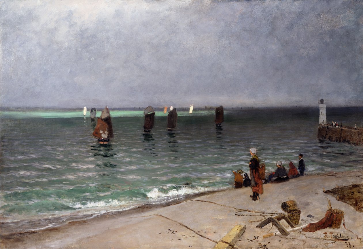 Makrellfiskere av Fritz Thaulow