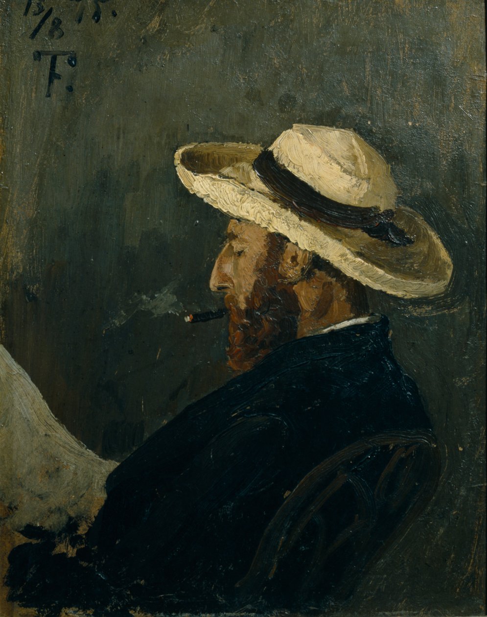 Portrett av Fredrik Collett av Fritz Thaulow