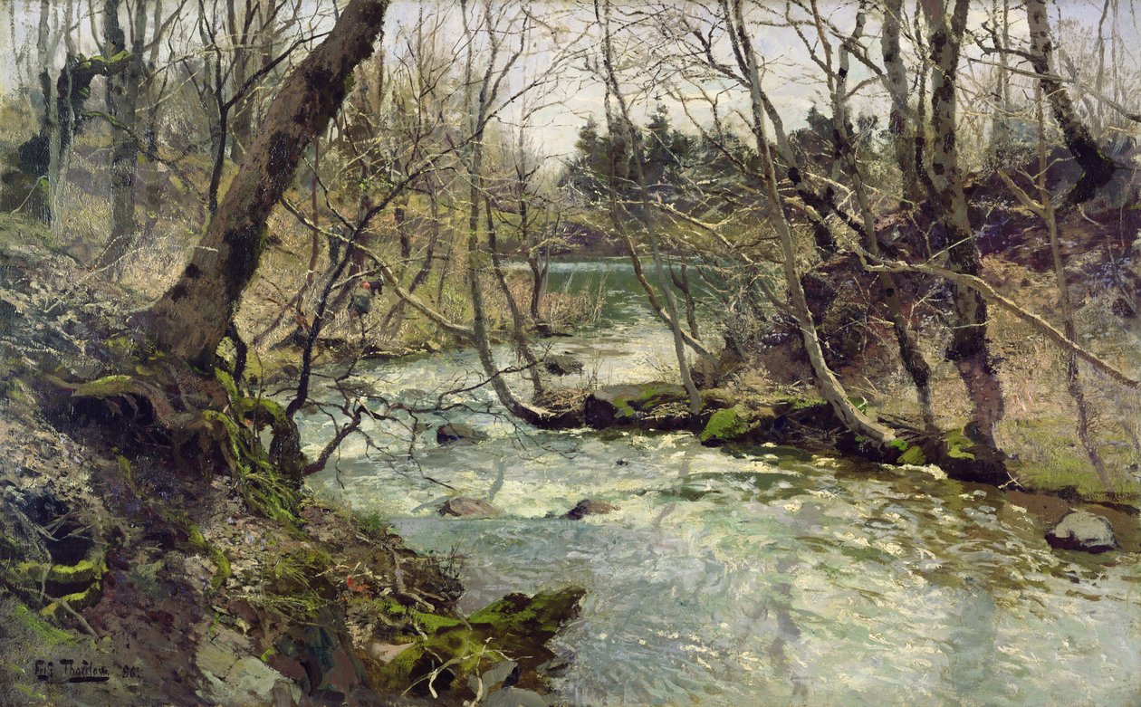 Elv av Fritz Thaulow