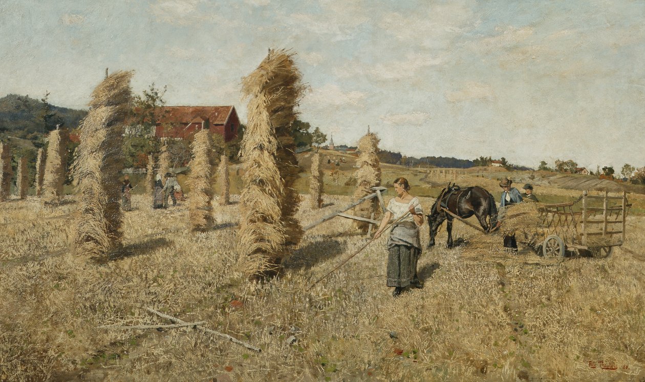 Feltet ved Frozen av Fritz Thaulow