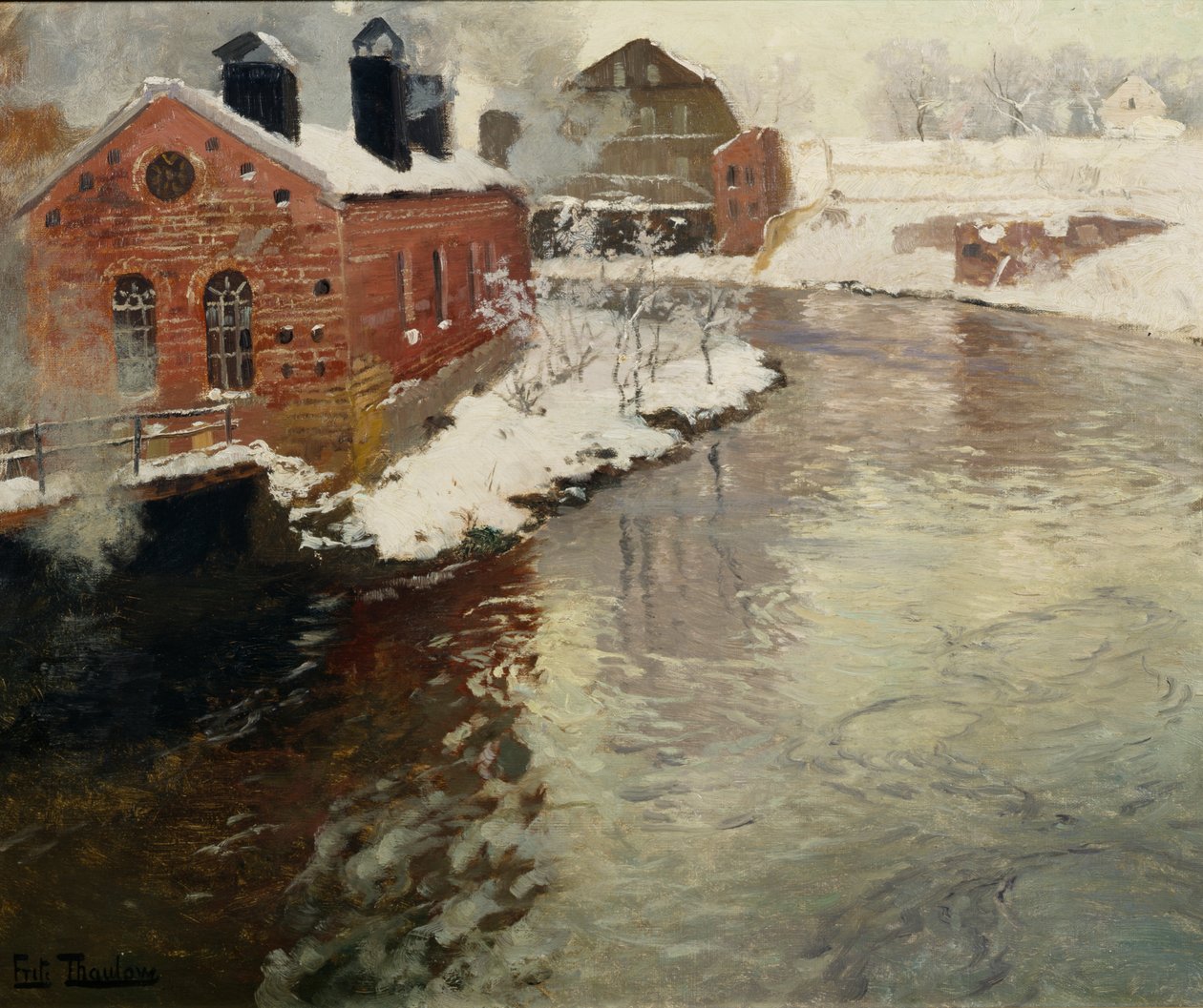 Uten navn av Fritz Thaulow