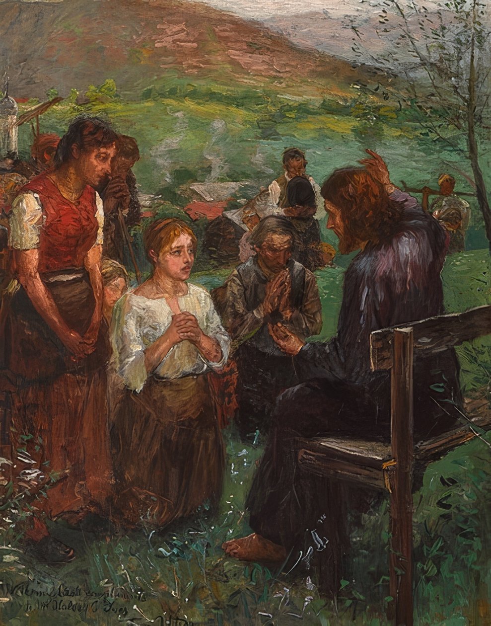 Bergpreken av Fritz von Uhde