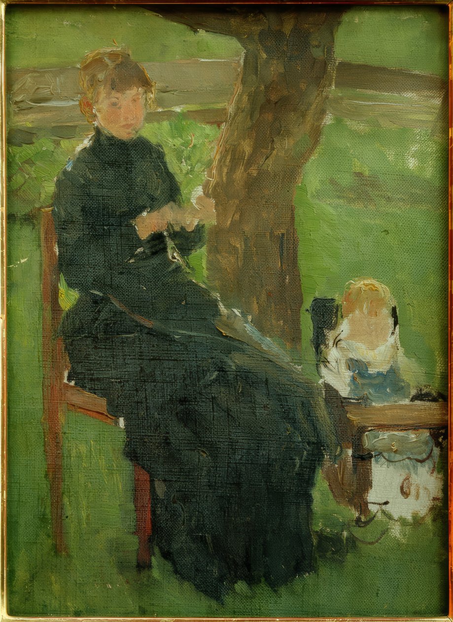 mor og barn av Fritz von Uhde