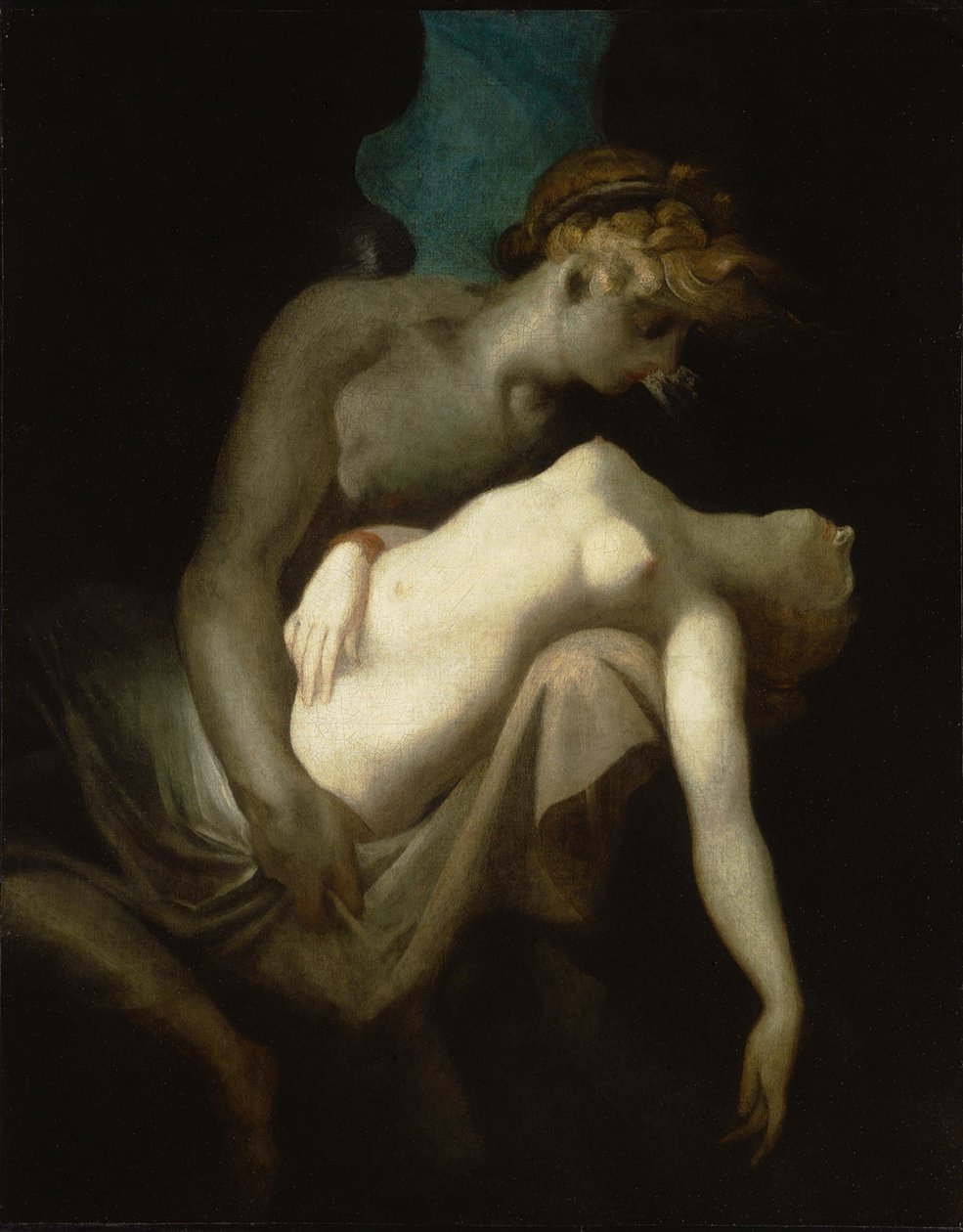 Amor og Psyche, ca. 1810. av Füssli