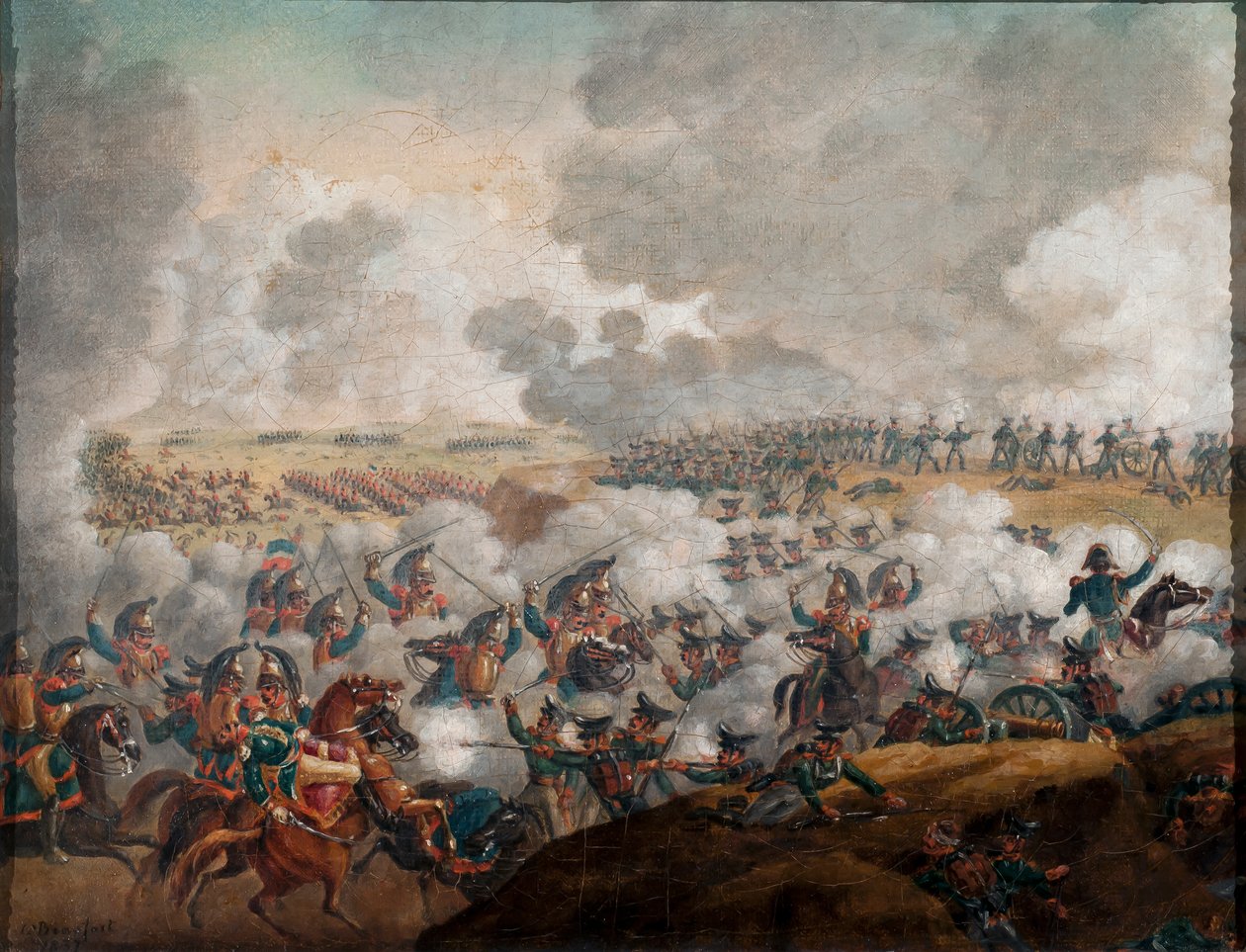 Slaget ved Moskva, 7. september 1812, 1835 av G. Beaufort