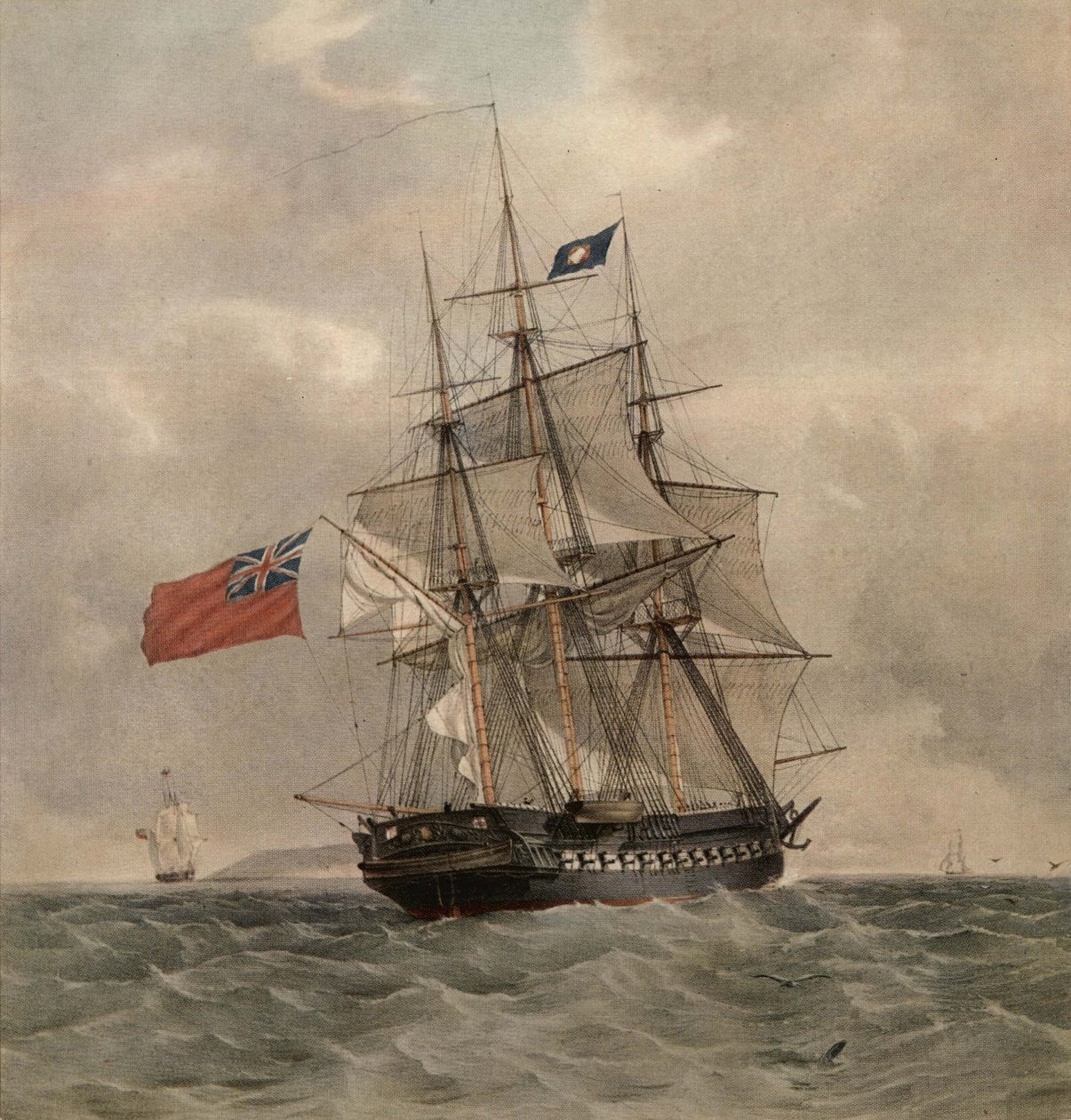 HMS Pomone av G.F. St. John
