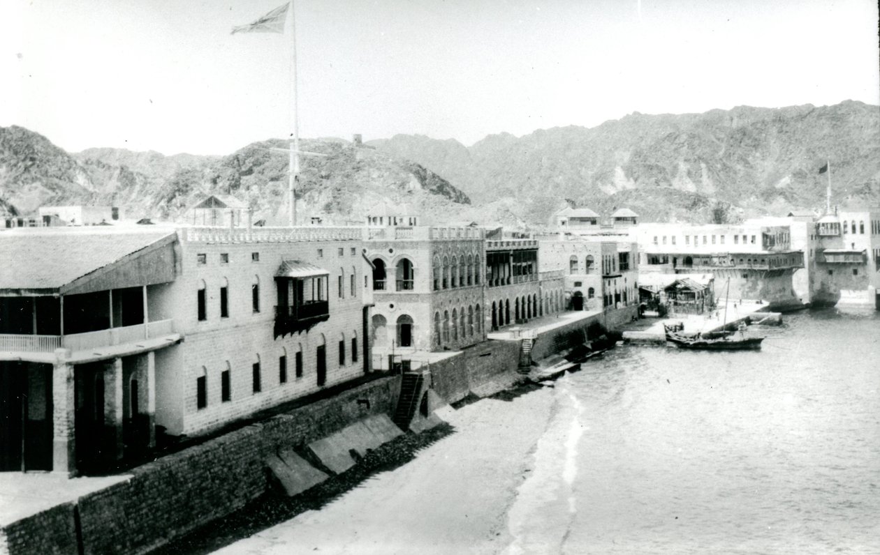Waterfront ved Muscat av G.J. Eccles