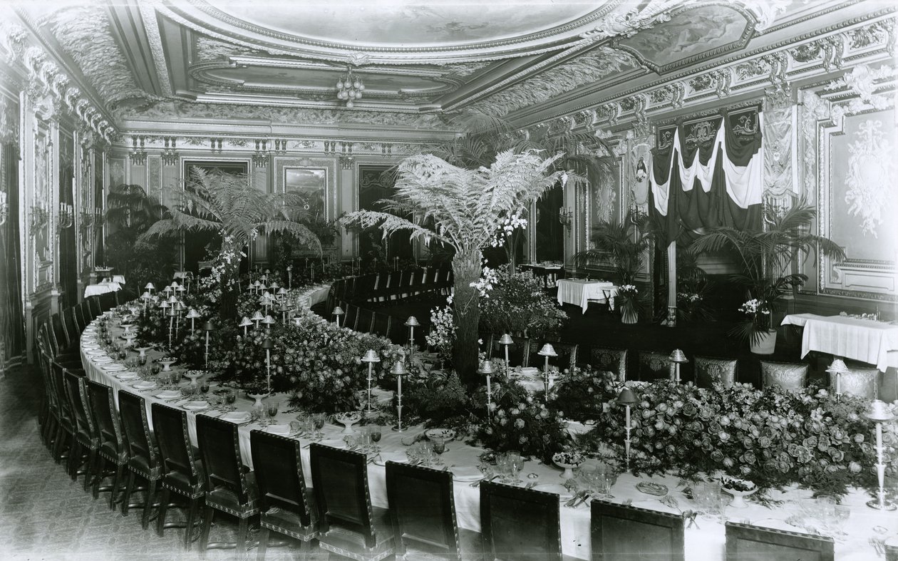 Metropolitan Club interiør av G.P. Hall und Sohn
