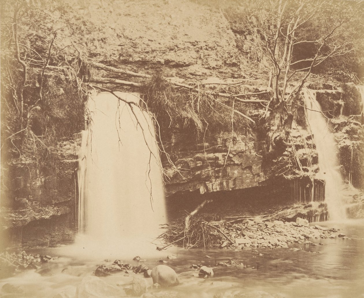 The Lower Fall, 1856. av G. B. Gething
