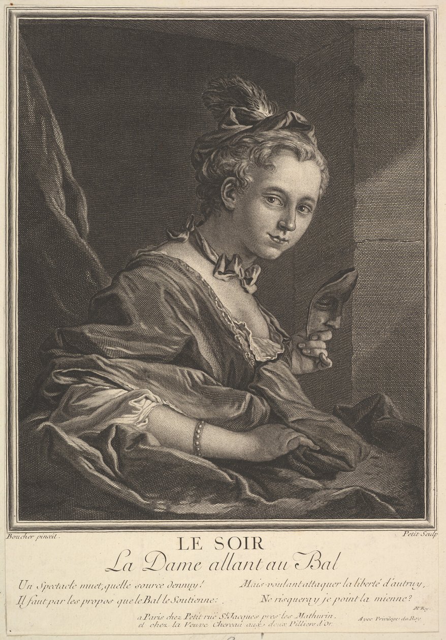 Kveld. av G E Petit