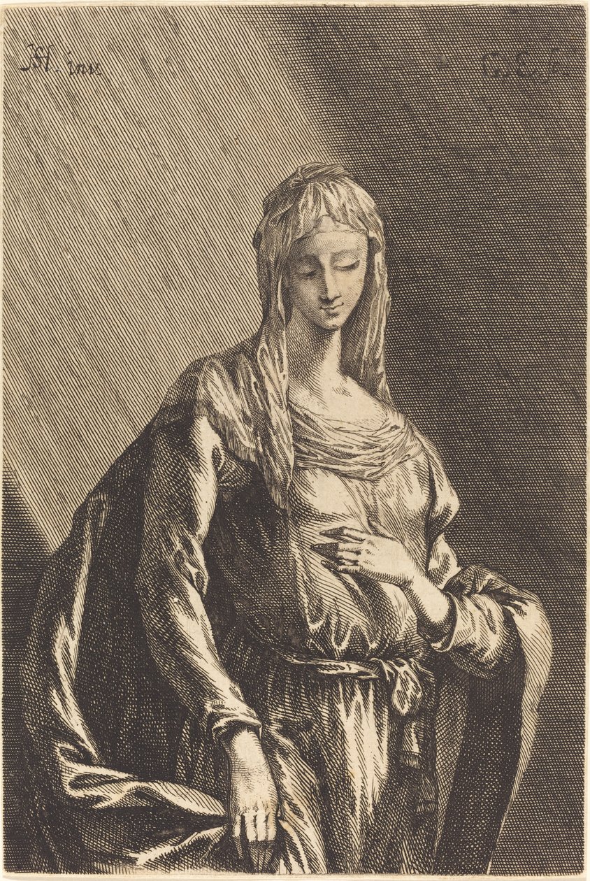 Jomfruen av Gabriel Ehinger after Johann Heinrich Schönfeld