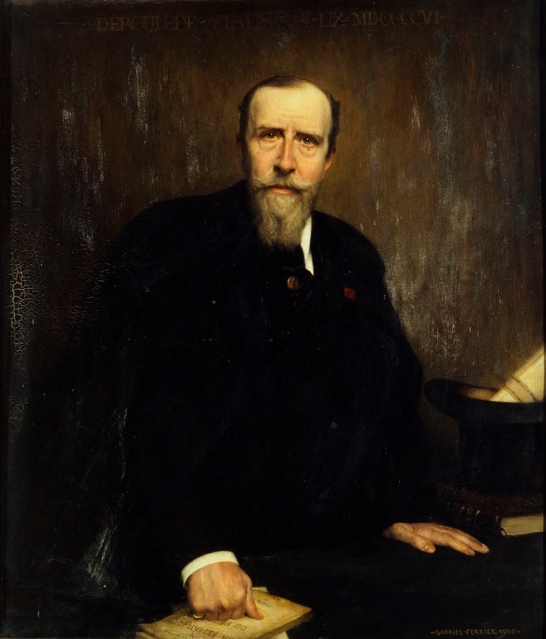 Portrett av Paul Déroulède 1846-1914, 1906. av Gabriel Ferrier