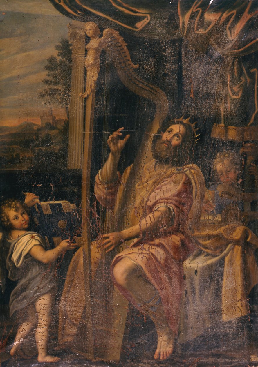 David spiller harpe av Gabriel Francois Doyen