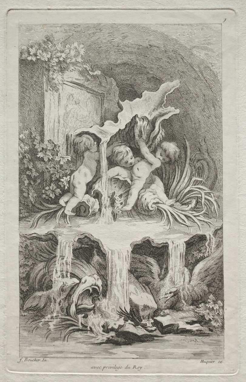 Fontenenes bok: nr. 7 av Gabriel Huquier