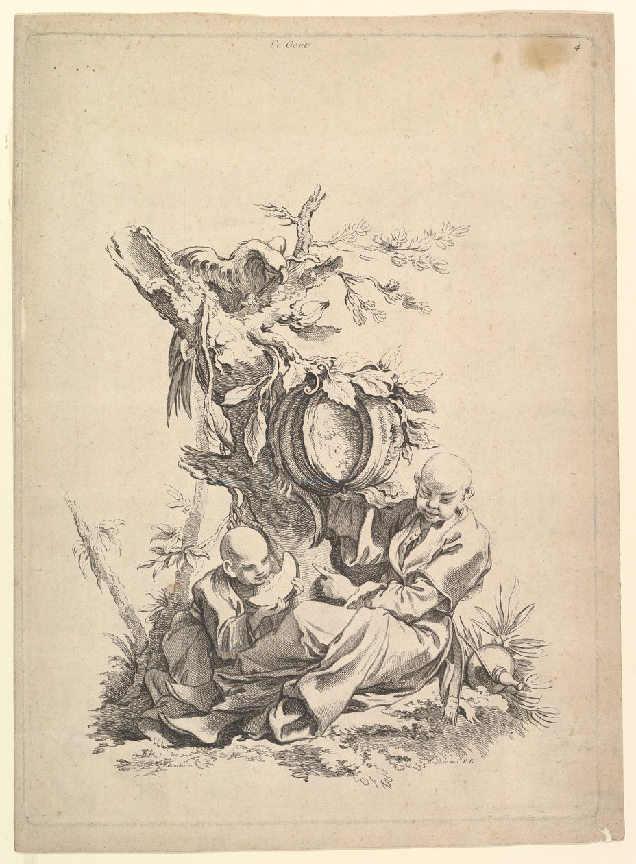Smak, 1700-tallet. av Gabriel Huquier