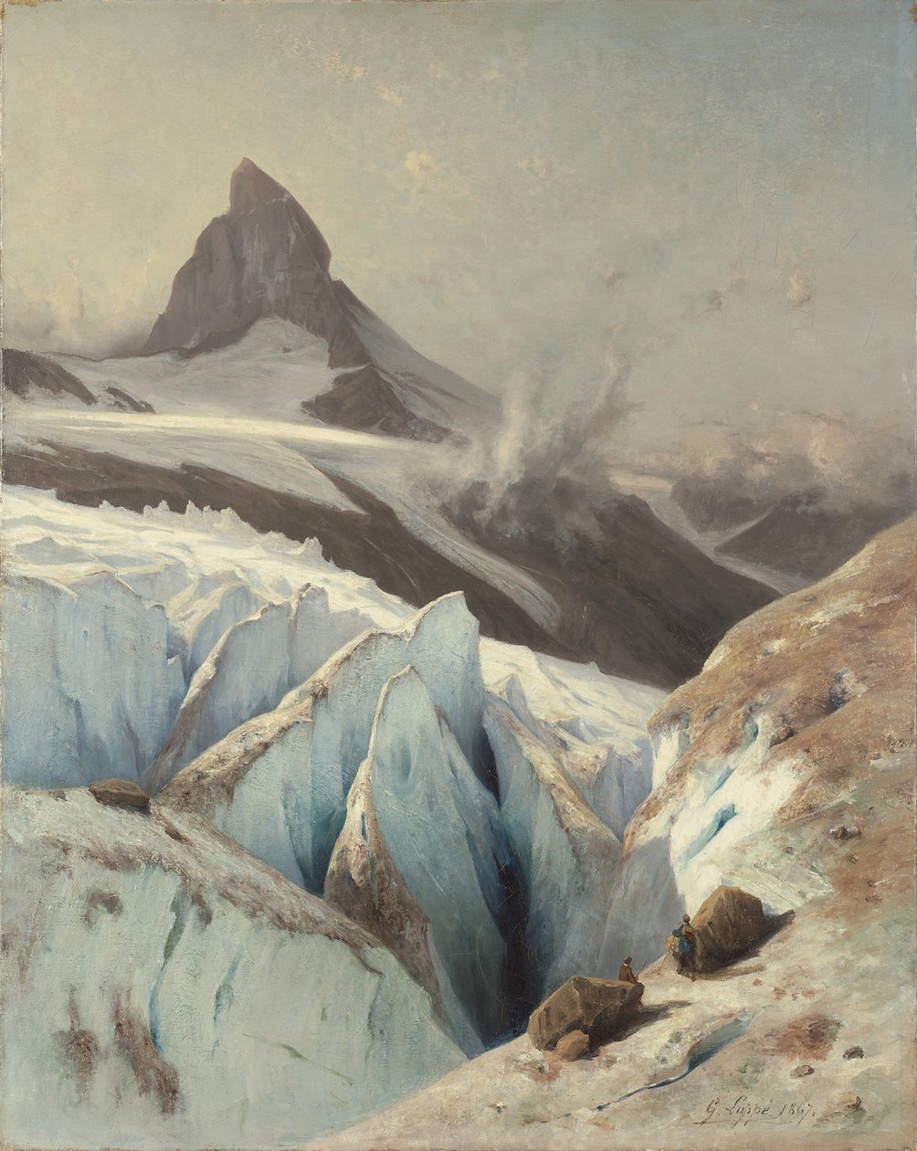 Matterhorn, 1867. av Gabriel Loppe