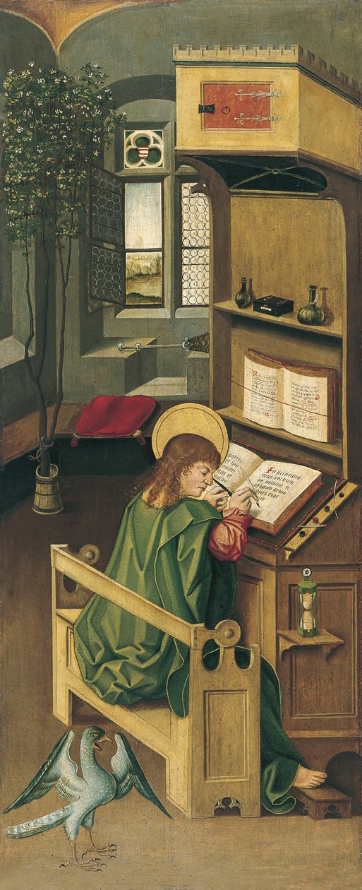 Evangelisten Johannes, 1478 av Gabriel Mälesskircher