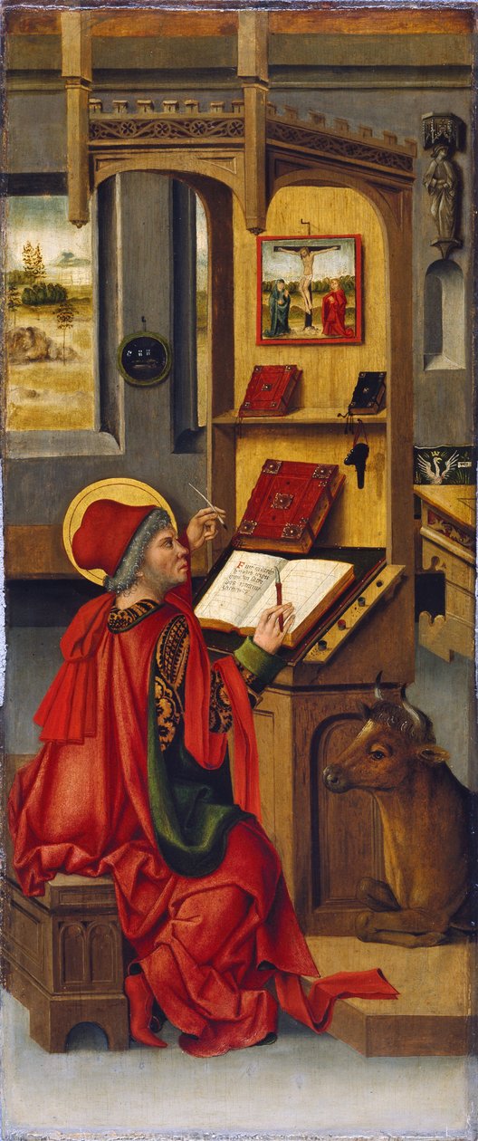 Evangelisten Lukas, 1478 av Gabriel Mälesskircher