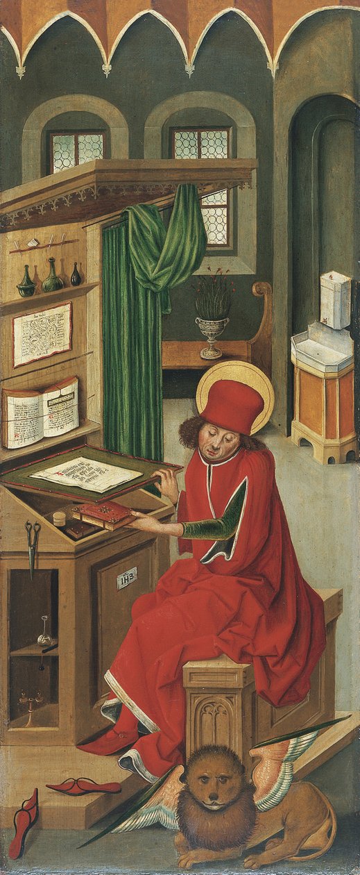 Evangelisten Markus, 1478 av Gabriel Mälesskircher