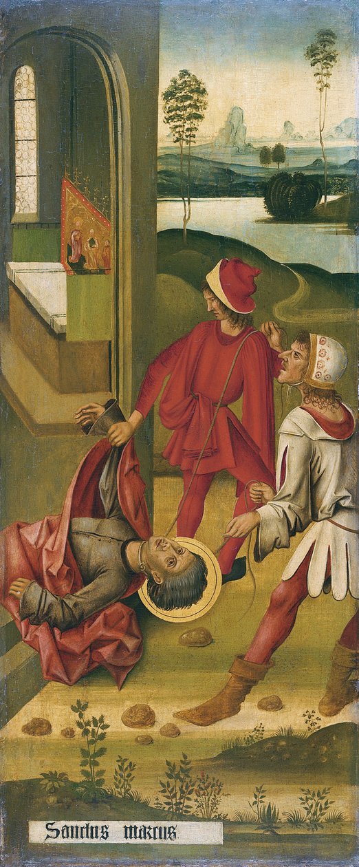 Markus Martyrium, 1478 av Gabriel Mälesskircher