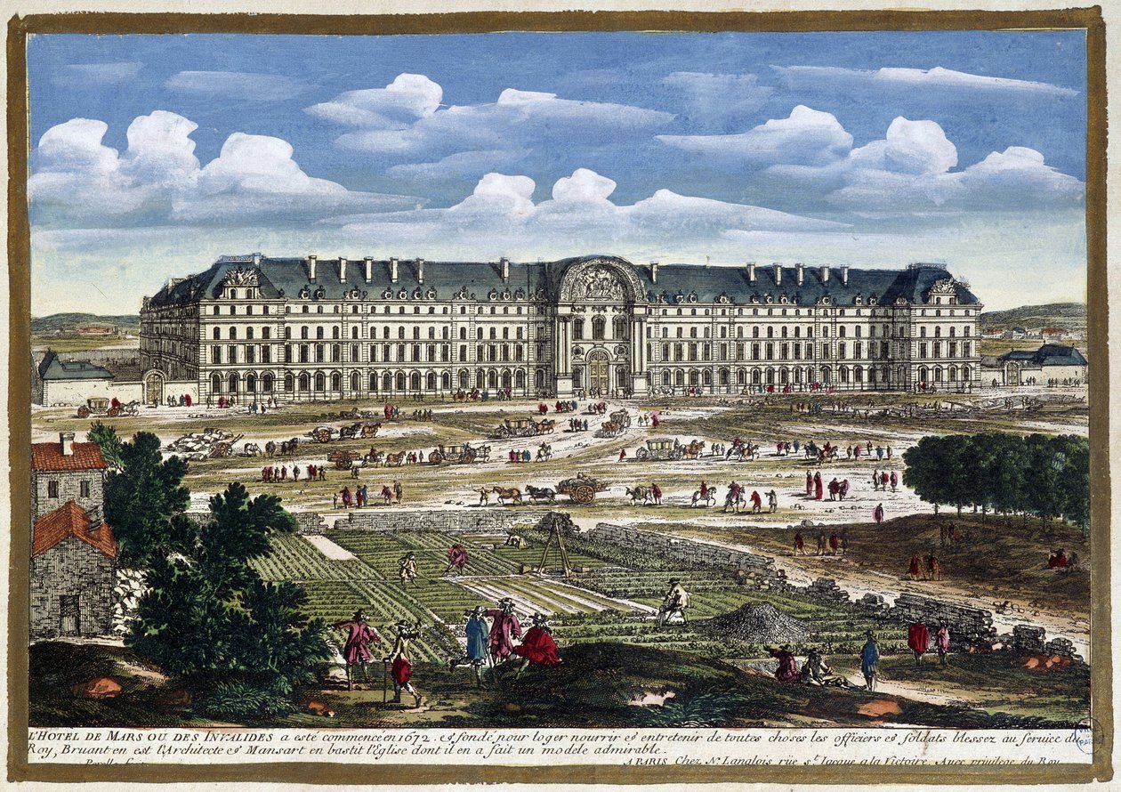 Hospital of Mars eller Invalides av Gabriel Perelle