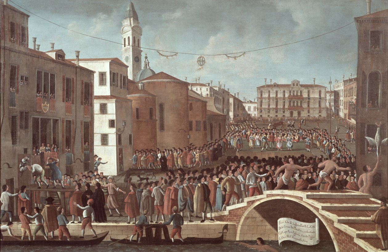 Festival of the Blessed Virgin Mary den 2. februar i Santa Maria Formosa, Venezia av Gabriele Bella
