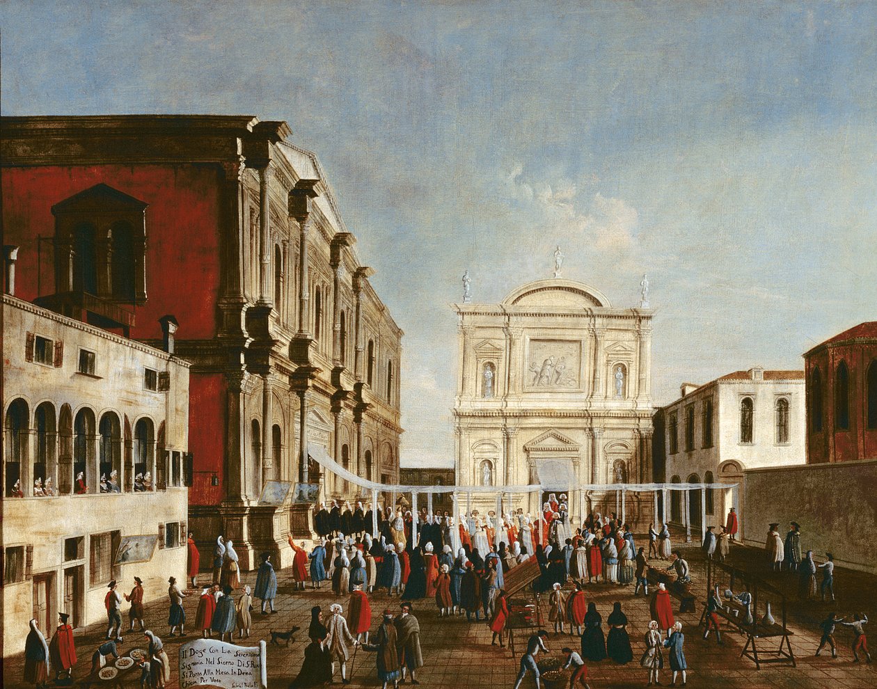 Dogen besøker Chiesa di S. Rocco av Gabriele Bella
