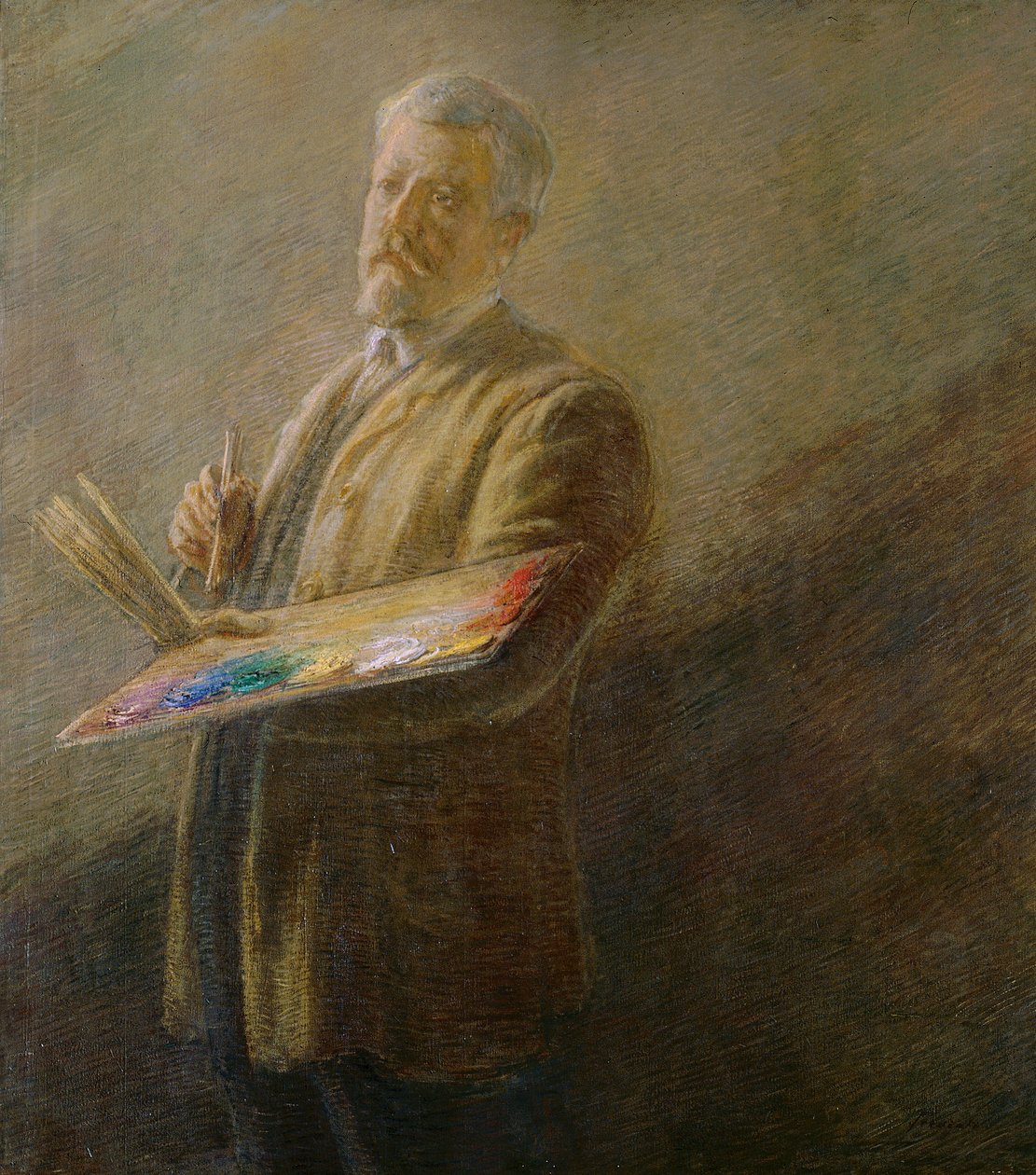 Selvportrett av Gaetano Previati