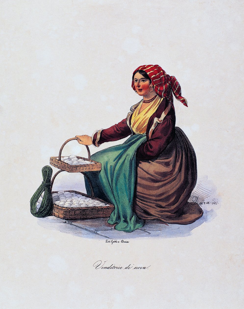 Eggselger, av Gaetano Dura (1805-1878), Italia av Gaetano Dura