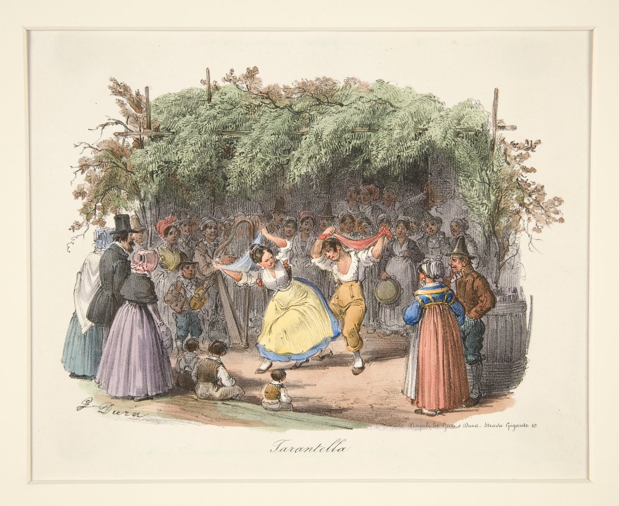 Tarantella av Gaetano Dura