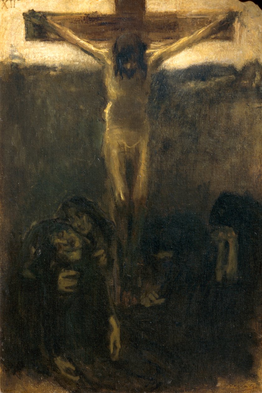 Korsfestelse av Gaetano Previati