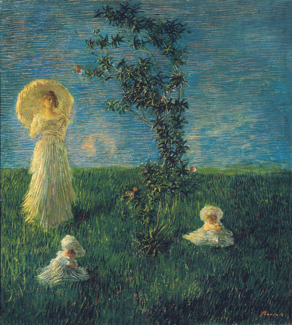 I engen Fred, 1889-1890. av Gaetano Previati