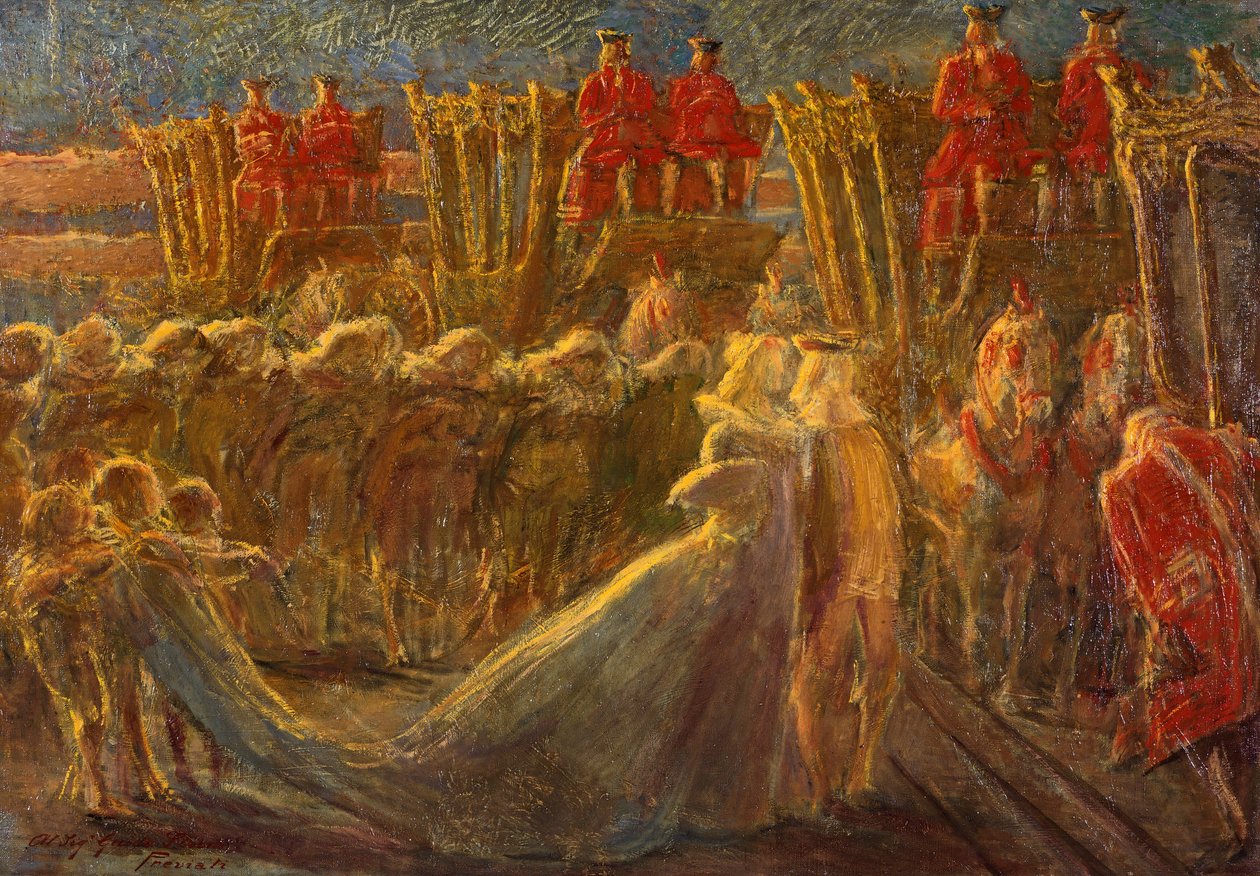 Solkonge av Gaetano Previati