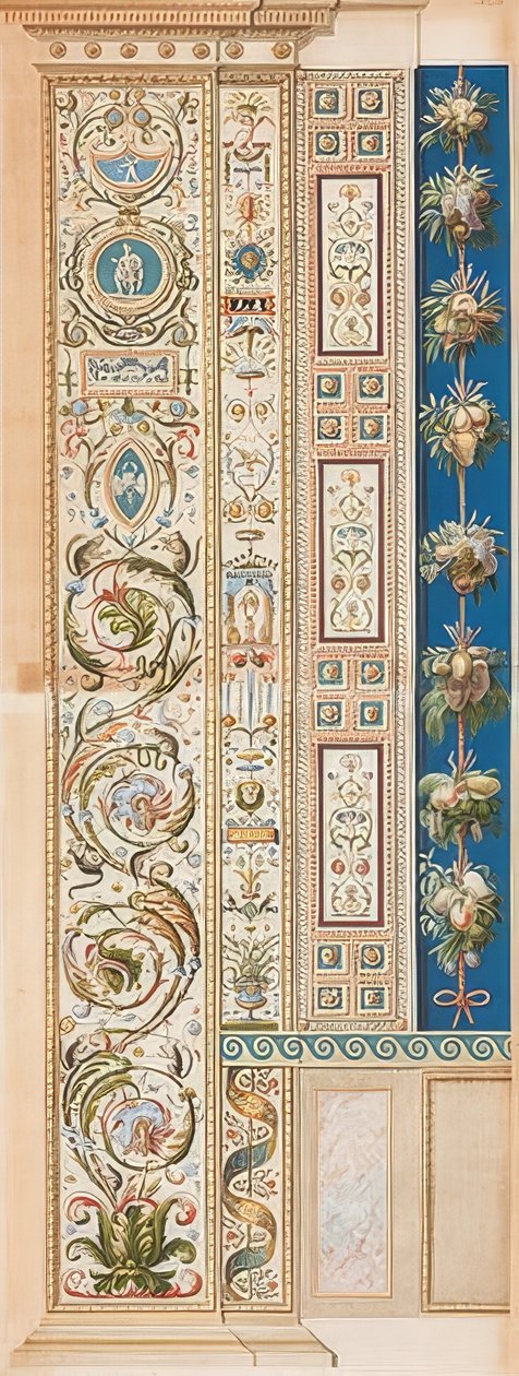 Pilaster Loggia IX (pynt) av Gaetano Savorelli