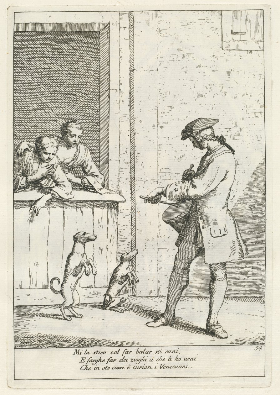 Marcer (Draper) av Gaetano Zompini
