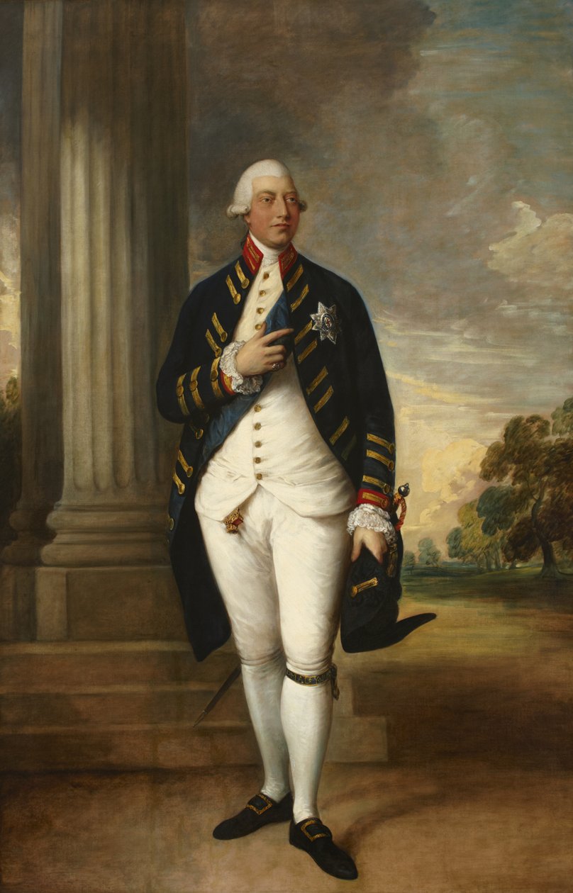 Georg III, ca. 1790 av Gainsborough Dupont