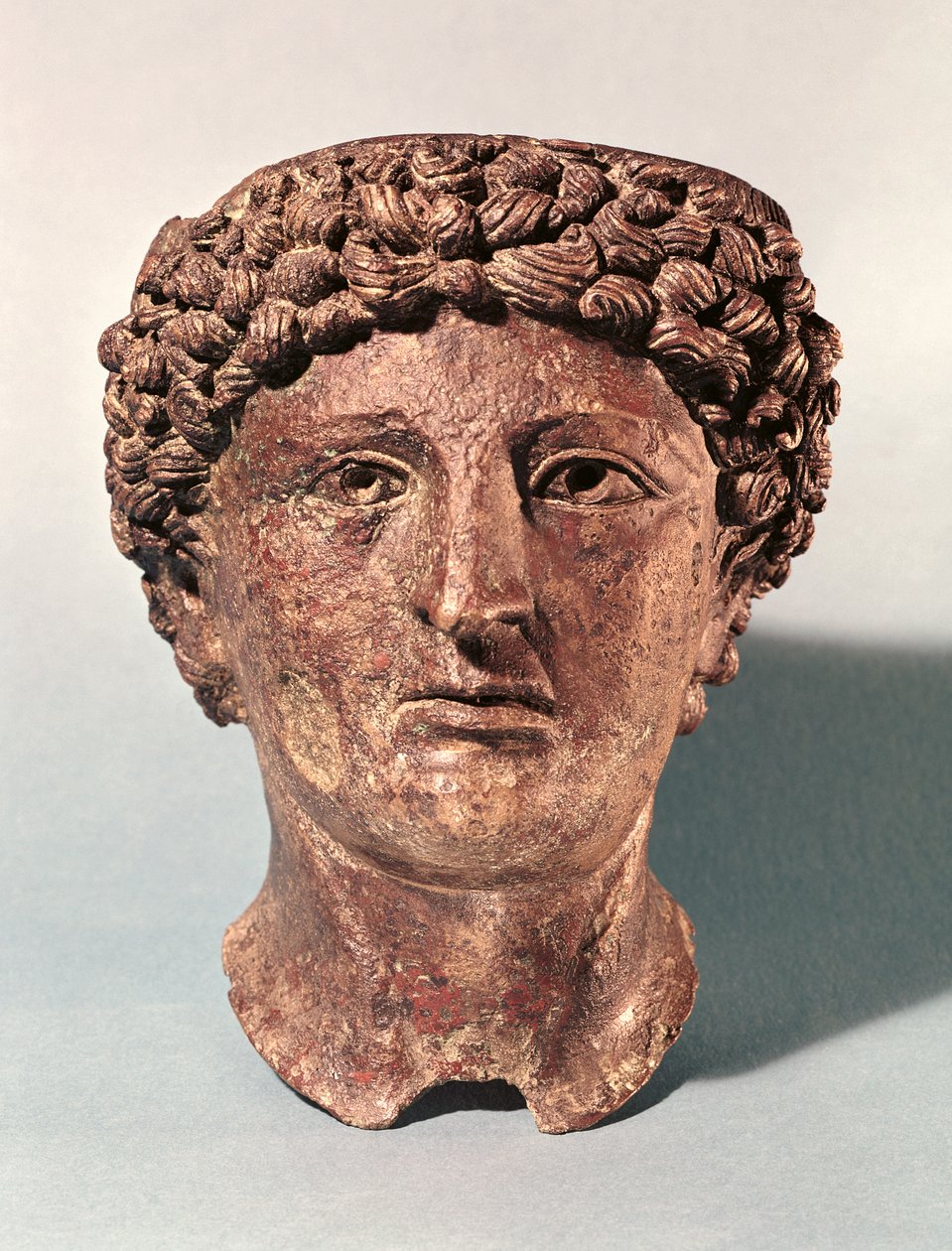 Leder for Apollo, fra Lillebonne (bronse) av Gallo Roman