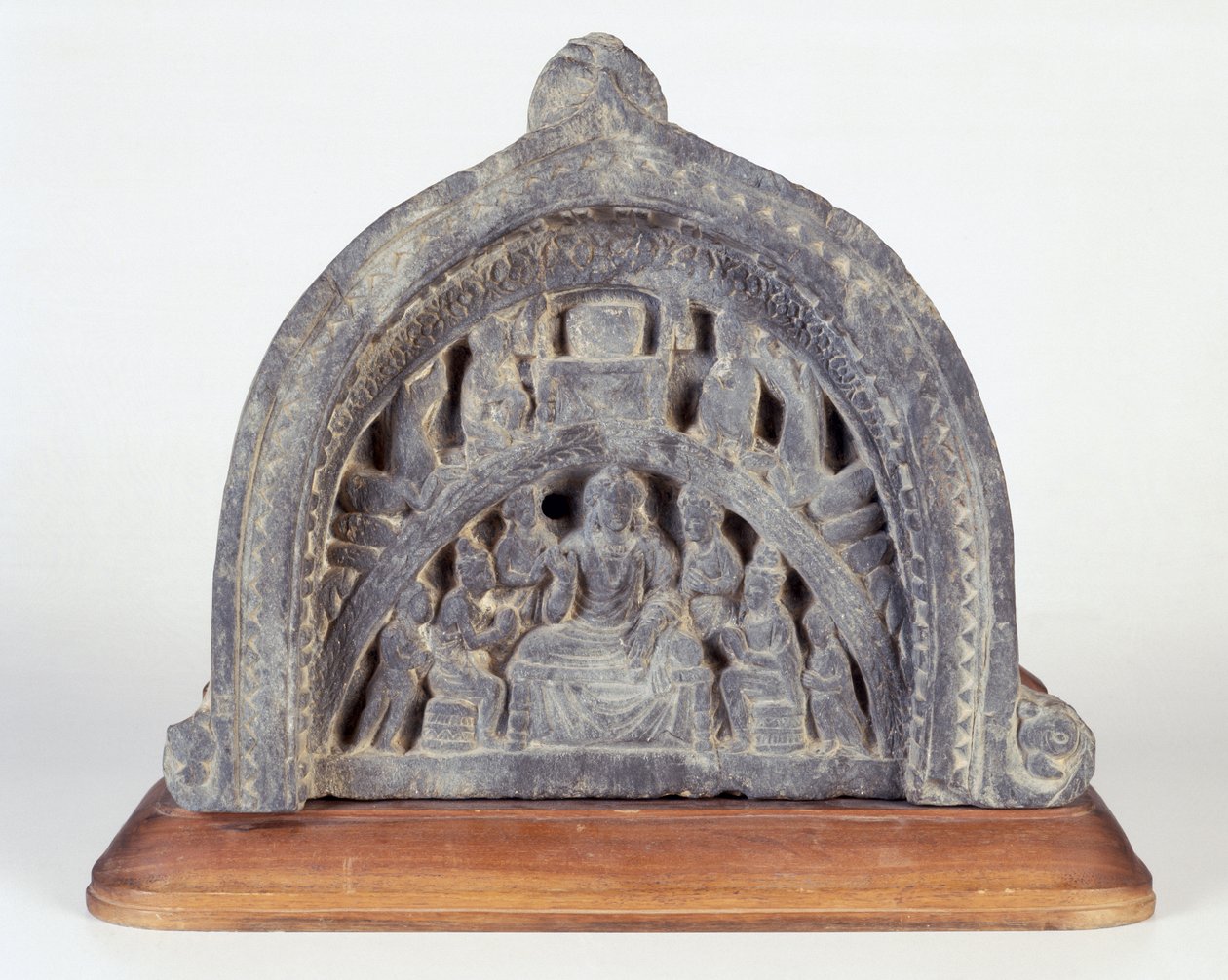 Education of Buddha, 100-200 (skifer) av Gandhara School