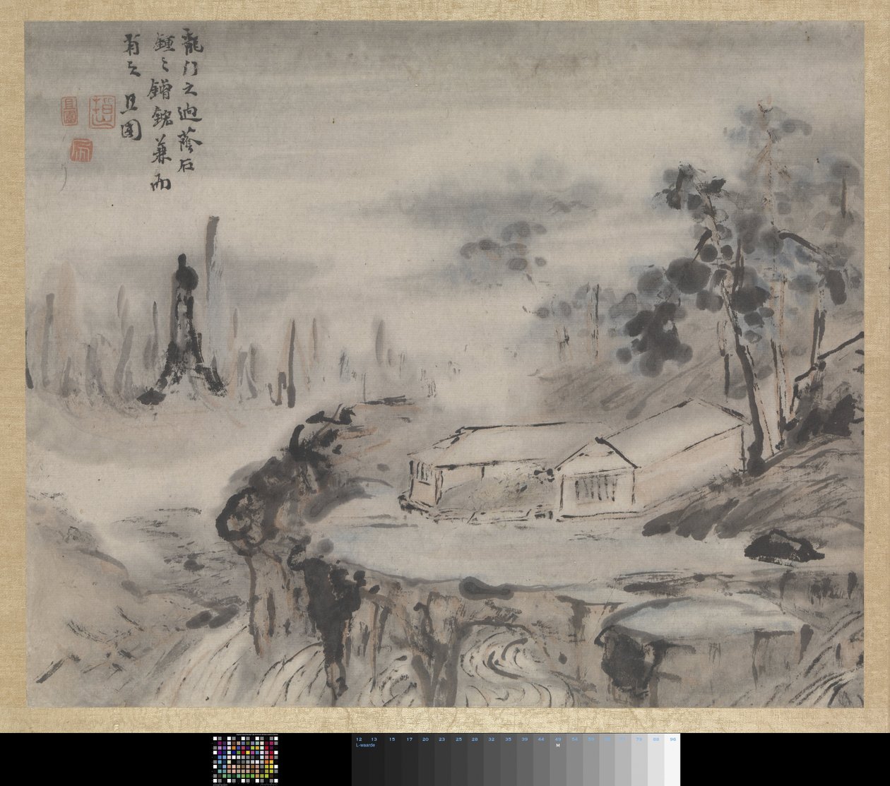 Maleri av Gao Qipei