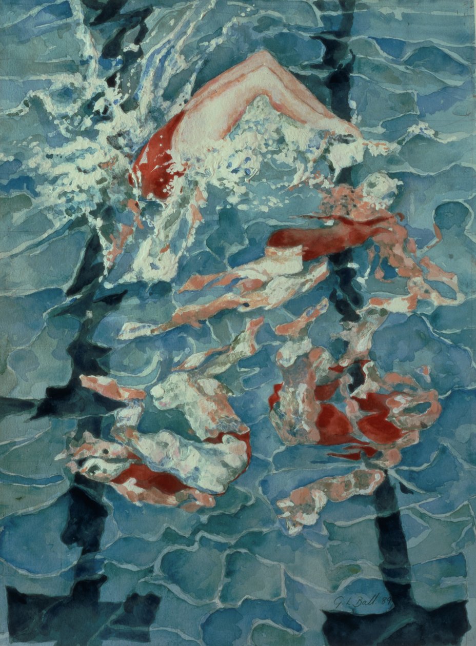 Synkronsvømming, 1989 av Gareth Lloyd Ball