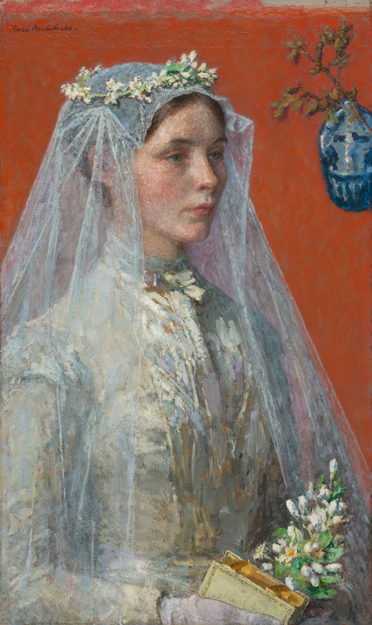 Bruden, ca. 1907. av Gari Melchers