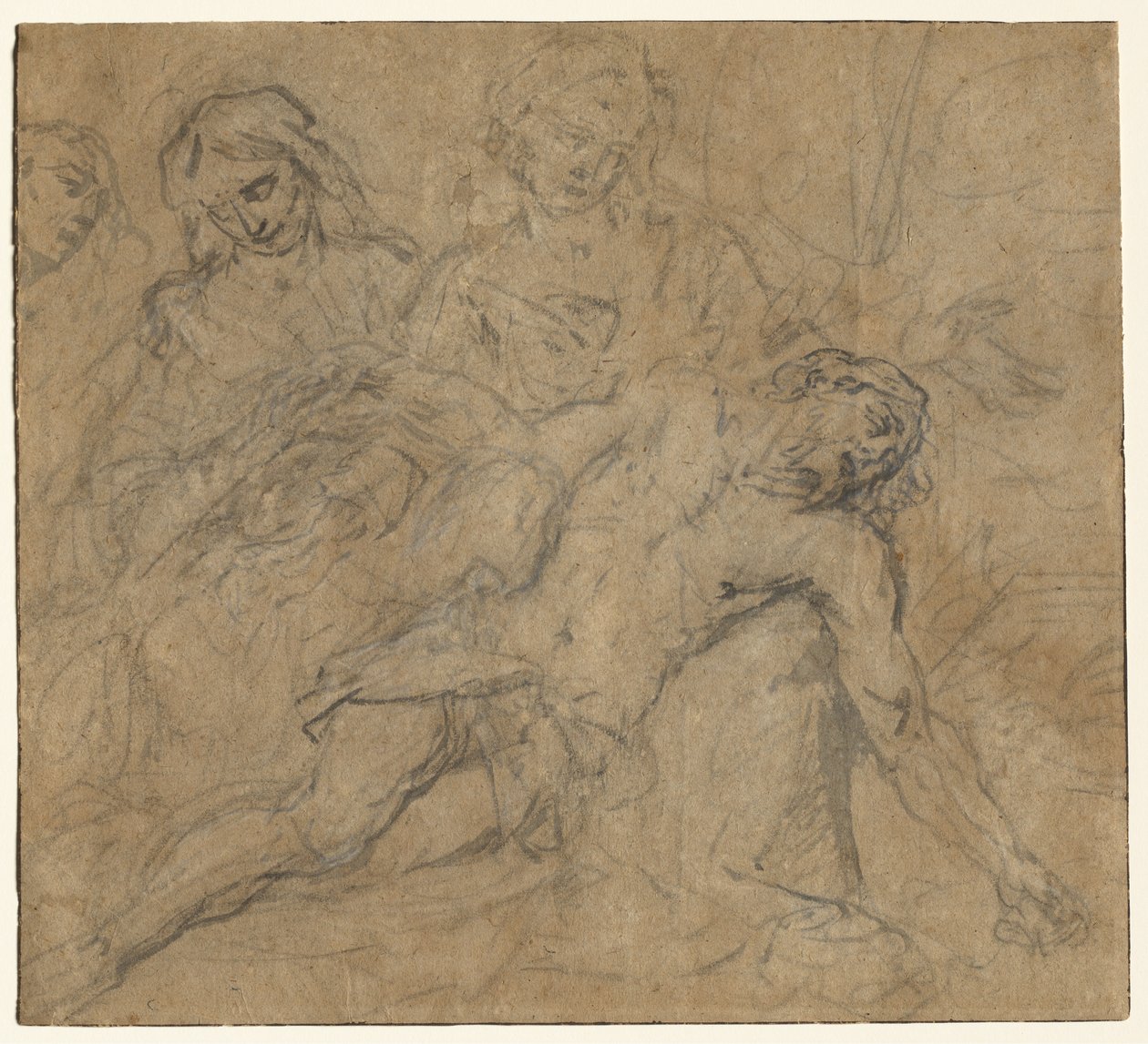 Klagesangen, ca. 1635. av Gaspar De Crayer