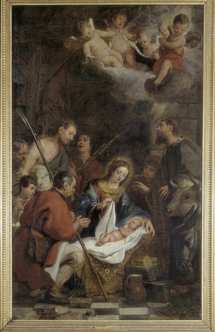 Tilbedelse av hyrdene av Gaspard de Crayer