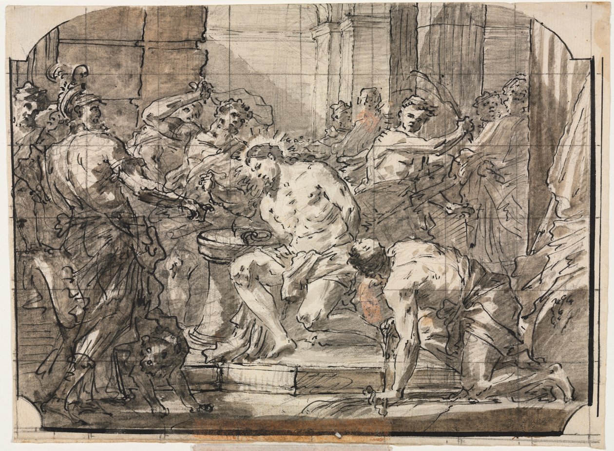 Kristi flagellasjon, ca. 175055. av Gaspare Diziani