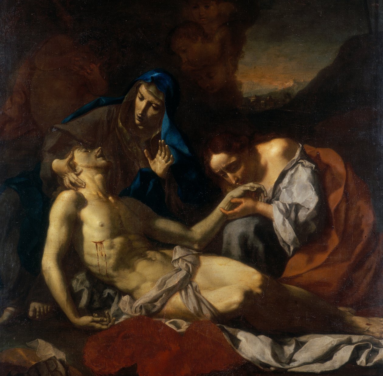 Pieta av Gaspare Traversi